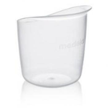 Medela 8000507 - Vasito graduado reutilizable, transparente, 10 unidad