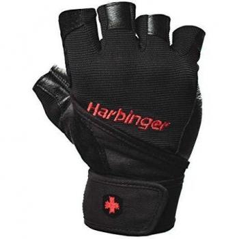 Harbinger Wristwrap Pro Men Gloves Black Wristwrap Pro Men Gloves Black, Hombre, Black, XL
