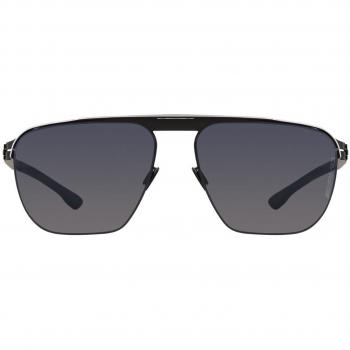 Ic! Berlin M1619 AMG 06 Negros-Pearl Anteojos de Sol para Hombre, Lentes de Sol Para Hombre, Gafas de Sol para Hombre, color negro