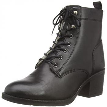 Hush Puppies Harriet Women's Leather Fashion Boots - Black