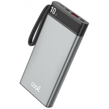 Batería Externa Powerbank Cool 10000 mAh con Cable Eléctrico