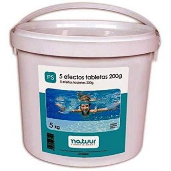 NATUUR - Cloro 5 acciones tab 200 grs 5 kgs