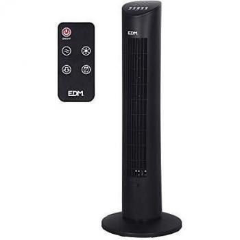 EDM 33504 Ventilador Torre 60W, Negro, 78.3 cm