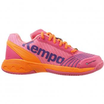 Kempa Attack Junior, Zapatillas de Balonmano para Niñas, Rosa