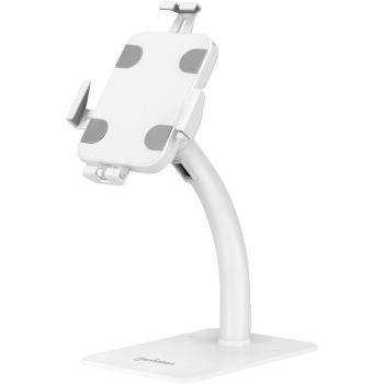 Soporte para tableta de escritorio antirrobo rotación 7.9 a 11 blanco