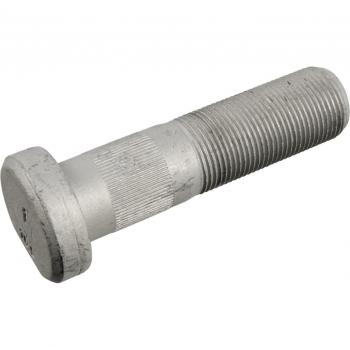 Perno de rueda FEBI BILSTEIN 02406 con rosca M12 x 1.5, longitud total de 75 mm, acabado galvanizado, adecuado para diversas aplicaciones automotrices