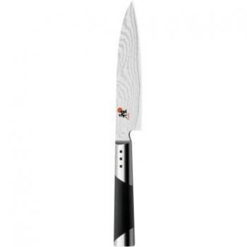 MIYABI Chutoh Cuchillo para carne, Longitud de la hoja: 16 cm, Hoja grande, Mango de acero inoxidable especial/Micarta, 7000D
