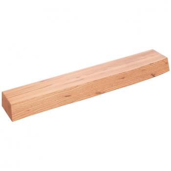 Estante de Pared Madera de Roble Tratada Marrón Claro 60x10x6 cm