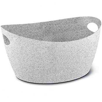 Koziol BOTTICHELLI L Organizer, Lid, Tub, Storage, Washtub, Organic White, 41 x 48,5 cm, h 23,5 cm