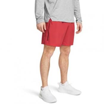 Under Armour Pantalones Cortos Woven Wordmark Rojo L Regular Hombre, UA Fly By 2-in-1 Shorts Negros para Mujer con pantalón interior transpirables