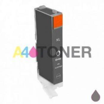 Cartucho de tinta Canon CLI-571 XL gris de alta capacidad compatible con Canon 0335C001AA CLI571XLGY-15664