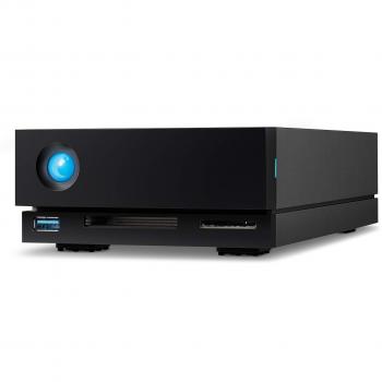 Disco Duro Externo LaCie 1big Dock Thunderbolt 3 de 24TB, USB Type-A/Type-C, 7200 RPM, Compatible con PC y Mac, Incluye Servicio de Rescate de Datos por