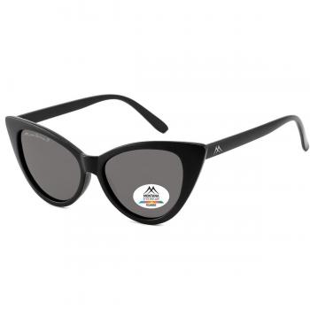 Montana Eyewear MP71 Polarized Sunglasses - Men's Black Size 52 / Women's Matte Black Grey One Size