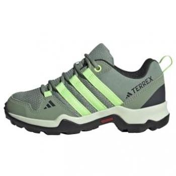 Zapatillas de montaña adidas Terrex AX2R Hiking infantiles verde brillante