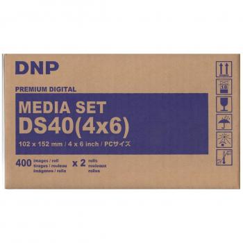 Papel Térmico DNP para Impresora DS40 - 10x15 cm - 800 Copias