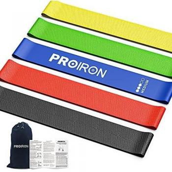 PROIRON Bandas de Resistencia Set, Bandas Elasticas, Cadera Antideslizante Banda de Fitness para Entrenamiento de culos y piernas, Folleto Incluido
