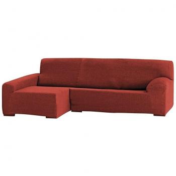 Eysa Funda Chaise Longue bielástica, Acrílico/poliéster, Caldera, 240 cm