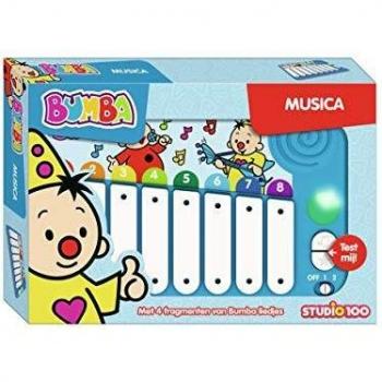 Piano Infantil Bumba Musical 29 cm Azul