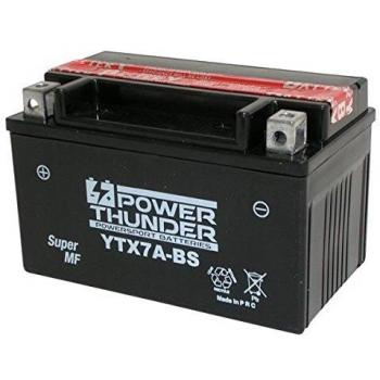 Batería PT YTX7A-BS, 12 V/6 Ah, sellada, con ácido