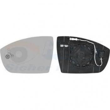 Cristal de espejo retrovisor exterior VAN WEZEL 1802835