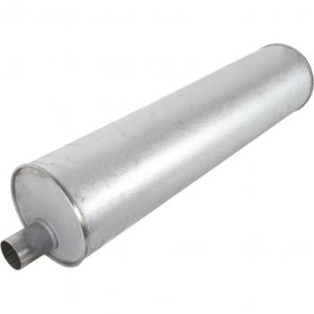 Silenciador intermedio central DINEX 50445, fabricado en acero inoxidable, diseñado para reducir el ruido del escape, compatible con vehículos de diversas marcas y modelos, fácil instalación, alta durabilidad y resistencia a la corrosión