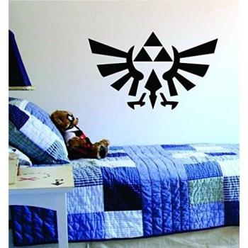koienOU - Trifuerza The Legend Of Zelda Logo - pared arte Decal 28 X 17