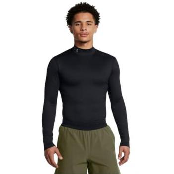 Camiseta de Manga Larga Under Armour Coldgear Elite Mock Negra S Hombre