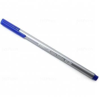 Rotulador Staedtler Triplus Fineliner 334-3 - Trazo de 0.3mm - Color Azul