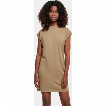 Urban Classics Women's Extended Shoulder Turtle Dress