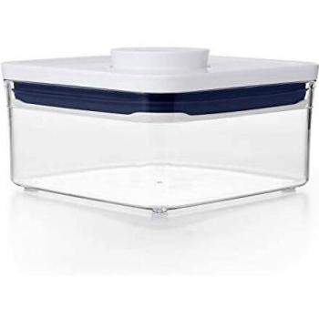 OXO Good Grips POP Recipiente para alimentos, Tarro de cocina hermético y apilable para alimentos, Adecuado para guardar frutos secos, aperitivos y mucho más, Tamaño 1.1 litros, Plástico