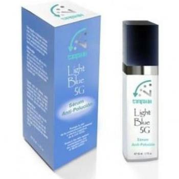 Tequial Serum Antienvejecimiento Light Blue 5G con Colágeno Marino y Melatonina Facial Antipolución Spray 50ml