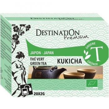 Té Verde Kukicha Destination 20 Filtros Orgánico