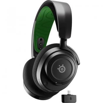 SteelSeries Arctis Nova 7X Auriculares Gaming Inalámbricos y Alámbricos Diadema Juego USB Tipo C Bluetooth Negro, Verde