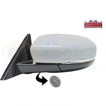 -15 rear view mirror electrically operated heated with indicator lamp primerized with temperature cenzor, foot lamp, el.foldable