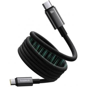Cable Magnético USB-C a USB-C Baseus 100W, 1m, Color Negro