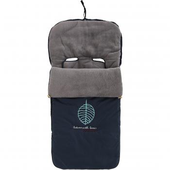 SACO CARRO BORDADO AUTUMN AZUL MARINO