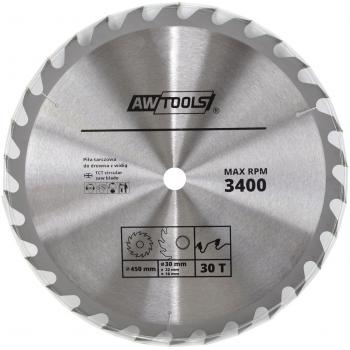 Hoja de sierra circular Awtools TCT 400x30/22/16x40Z