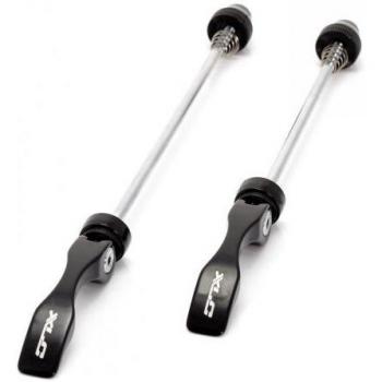 XLC Schnellspann-Set QR-L02 Alu/Cr-Mo schwarz VR/HR