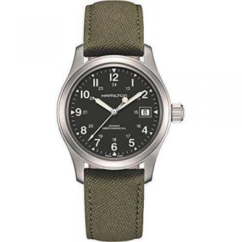 Hamilton Khaki Field Mechanical 38mm Men's Watch Green
