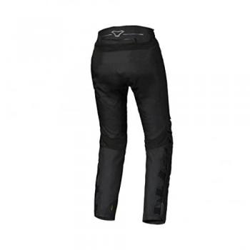 Macna Pantalones de Moto para Mujer Blazor Negros, impermeables, textiles, talla L, unisex adulto