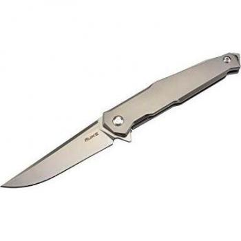 RUIKE M108-TZ Titanium Framelock Folding Knife with 3.5 Bead Blast Finish 154CM Stainless Blade