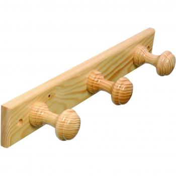 Brinox Perchero, Roble, 35.5x5.5x7.4 cm