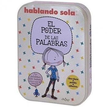 EL PODER DE LAS PALABRAS.LIBRODIARIO+POSTALES+ADHESIVOS