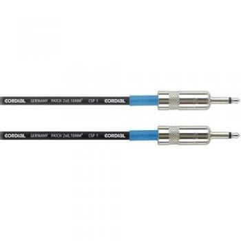 Cordial 0.15m Mono Mini Jack Patch Cable