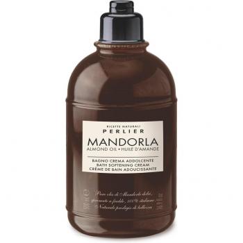 Perlier Mandorla Shower and Bath Cream 500 ml - Moisturizing, Almond-scented, Gentle Cleansing, Rich Lather, Suitable for All Skin Types, Hydrating Formula