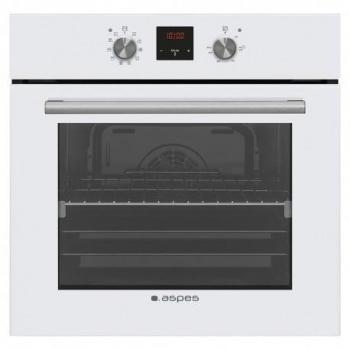 Aspes AHM10700DCB Horno Multifunción 69L 10 Programas Display Táctil Clase A Blanco Guías Telescópicas 59.5cm