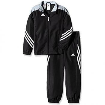adidas Sere14 PRE SU Y - Sudadera para niño, color negro / plata / blanco, talla 116