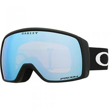 Oakley Flight Tracker S Matte Black Ski Goggles with Prizm Sapphire Lens