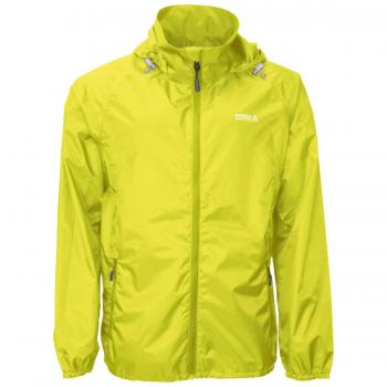 PRO-X Elements Men's Packable Waterproof Jacket - Neon Yellow - Size L