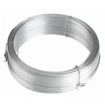 Rollo de alambre galvanizado 50 m, 1.1 mm